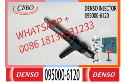 China 6261-11-3100 095000-6120 Diesel Fuel Injector for Komatsu PC750 supplier