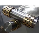 Copper Cast Bronze Bearings Slide Block With Solid Lubricant Plugs