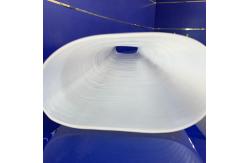 China Large Diameter Silicone Hose Silicone Soft Connector Corrugated Hose supplier