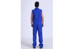 China 65% Polyester Summer Work Vest , 300g Multi Pocket Work Vest supplier