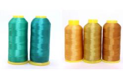China Mercerized 108D/2 Polyester Trilobal Filament Thread For Embroidery supplier