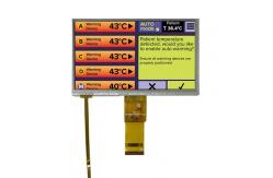 China 7 800x480 TN TFT Display Screen , 50 Pins RGB Industrial Touch Screen Panel supplier