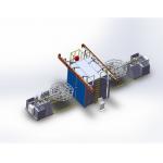220v Plastic Rotational Molding Equipment 2 Arms Video Technical Support
