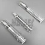 Clear Wavy Lip Gloss Tubes Amazing Design Luxury Empty Lip Gloss Container