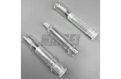 China Clear Wavy Lip Gloss Tubes Amazing Design Luxury Empty Lip Gloss Container supplier