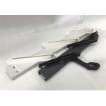 Plastic Clip Blade Louvers Machining Aluminium Parts for Window Frame for sale