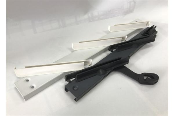 Plastic Clip Blade Louvers Machining Aluminium Parts for Window Frame