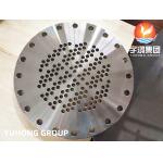 STAINLESS STEEL TUBESHEET PLATE MADE ASTM A240 SS316L CUSTOMIZED for sale