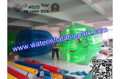 China Exciting Green Huge Inflatable Walk On Water Ball , Person Inside Ball supplier