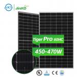 Jinko Tiger Pro 60HC P-Type Mono Solar Panel 450W 465W 470W Jinko Solar PV Module 450wp for sale