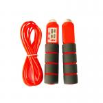 Adjust Skipping Rope Kids Children Skipping Jump Rope Wooden Handle Sport Exercise Tool With CR2032 Battery for sale