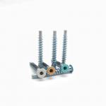 Galvanized Straight Repair Furniture Screws Countersunk Hexagonal Roller Thread for sale