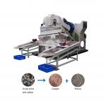 Scrap Copper Wire Separator Machine Copper Cable Granulator Aluminium Wire Recycling Machine for sale