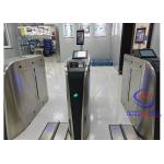 Automatic Induction Speed Lane Turnstile With Card Swallow / Face Recognition for sale