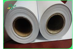 China 60gsm 70gsm High Whiteness CAD Plotter Paper Roll For Garment Factory supplier