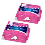 Non Woven Negative Ion Sanitary Napkin Organic Disposable 240mm 245mm for sale