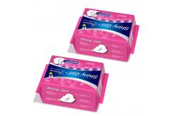 China Herbal Mint Daily Use Sanitary Pads Biodegradable Organic Cotton Menstrual Pads supplier