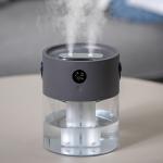 USB Ultrasonic Air Humidifier 2000ml Wireless 4000mAh Rechargeable Portable Humidifier for sale