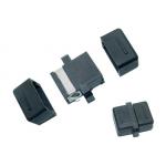 Zirconia Black Plastic housing Fiber Optic Adapter for MPO Cassettes for sale