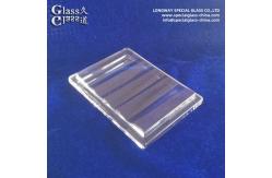 China Custom Borosilicate Glass Beam-shaping LED lens for specialty lighting effects supplier