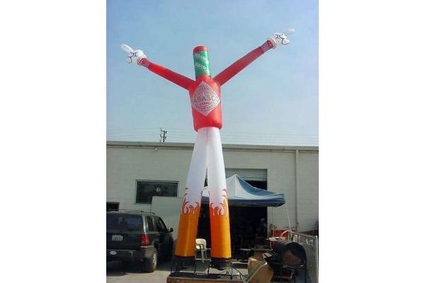 Inflatable air dancer / air tubes / inflatable sky man double leg bottle man