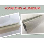 1.2 / 1.4 Thinckness Wood Grain Aluminium Door Profiles High Formability for sale