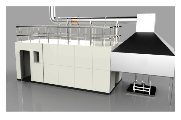 16 CFR1633 Flammability Testing Equipment For Customized Household Mattress