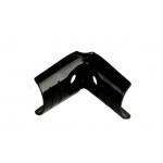 Black Elbow Pipe Jack Joint 28mm Diameter Metal Joint for Pipe Rack System for sale