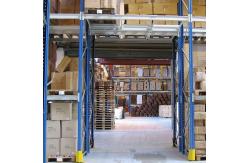 China Upright Frame Beam Pallet Racking Rivet Shelving In Industrial Factories supplier