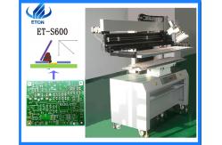 China Semi Auto SMT Mounting Machine Stencil Printer For PCB Printing 0.6m supplier