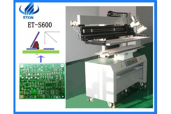 Semi Auto SMT Mounting Machine Stencil Printer For PCB Printing 0.6m
