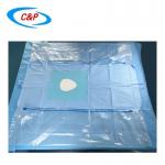 OEM Impervious Arthroscopy Hip U Drape With Pouch For Hospital for sale