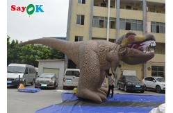 China 5m 15ft Inflatable Mascot T-Rex Tyrannosaurus Dinosaur For Exhibition supplier