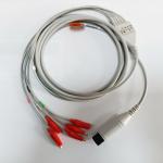 6P Dixtal Omnimed Monitor Animal ECG Cable 5 Lead  Grabber AAMI