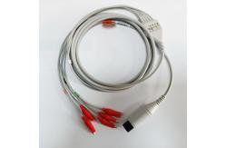 China 6P Dixtal Omnimed Monitor Animal ECG Cable 5 Lead  Grabber AAMI supplier