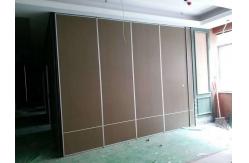 China Restaurant Acoustic Sliding Partition Wall With Environmentally Friendly Materials supplier