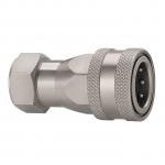 Female ISO 7241 A Quick Couplings , Stainless Steel Male Quick Disconnect for sale