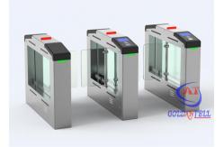 China Face Recognition Ticket Barrier Single / Bi Directional With Fingerprint Recognition supplier