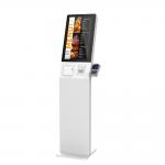 Fast Food Self Service Kiosk For Restaurants Food Trucks With Pos Terminal for sale