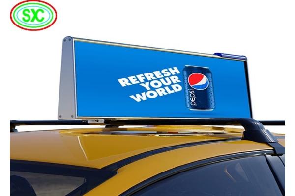 Animation Display Function Vehicle LED Screen for Asynchronous Control and Performance