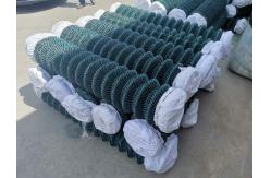 China Playground Galvanized Chain Link Fence Wire Mesh 100 Ft Roll For Sale supplier