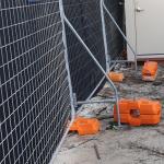 12ft Mesh Fence Panels Galvanized Wind Proof Metal Temporary for sale
