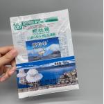Custom Print Three Side Seal Vacuum Back Seal Pouch For Salt Plastic White Mylar Zipper Pouch Packaging With Clear Window for sale