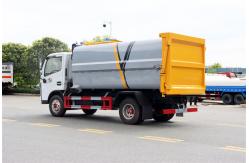 China 4x2 Drive 6CBM Dongfeng Waste Compactor Truck With Back Mounted Bucket supplier