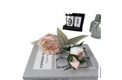 China Decorative flowers with artificial rose ornaments supplier
