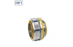 China 1/2 Hexagonal Thread Straight Liquid Tight Flexible Conduit Connector supplier