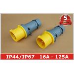 Weatherproof 110v 4h Industrial Plugs Male Socket 2P+E , Heavy Duty for sale