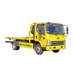 FAW 5 Ton Flatbed Trailer Wrecker Truck     Breakdown Truck for sale