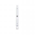 Aluminium Hardware Accessory White Color Sliding Door Flush Bolt for sale