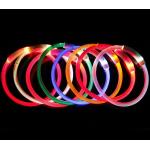 Nylon USB Rechargeable LED Dog Collar With Adjustable Reflective Safety Glowing